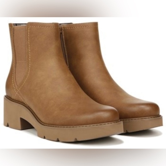 Naturalizer Cade Chelsea Ankle Boot in Chestnut Brown Size 7.5 New - Picture 2 of 9